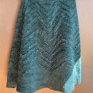 Green Women's Sweater Skirt